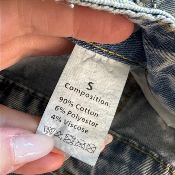 Women's Light Blue Flared Jeans with Silver Stud Accents - Picture 7 of 12